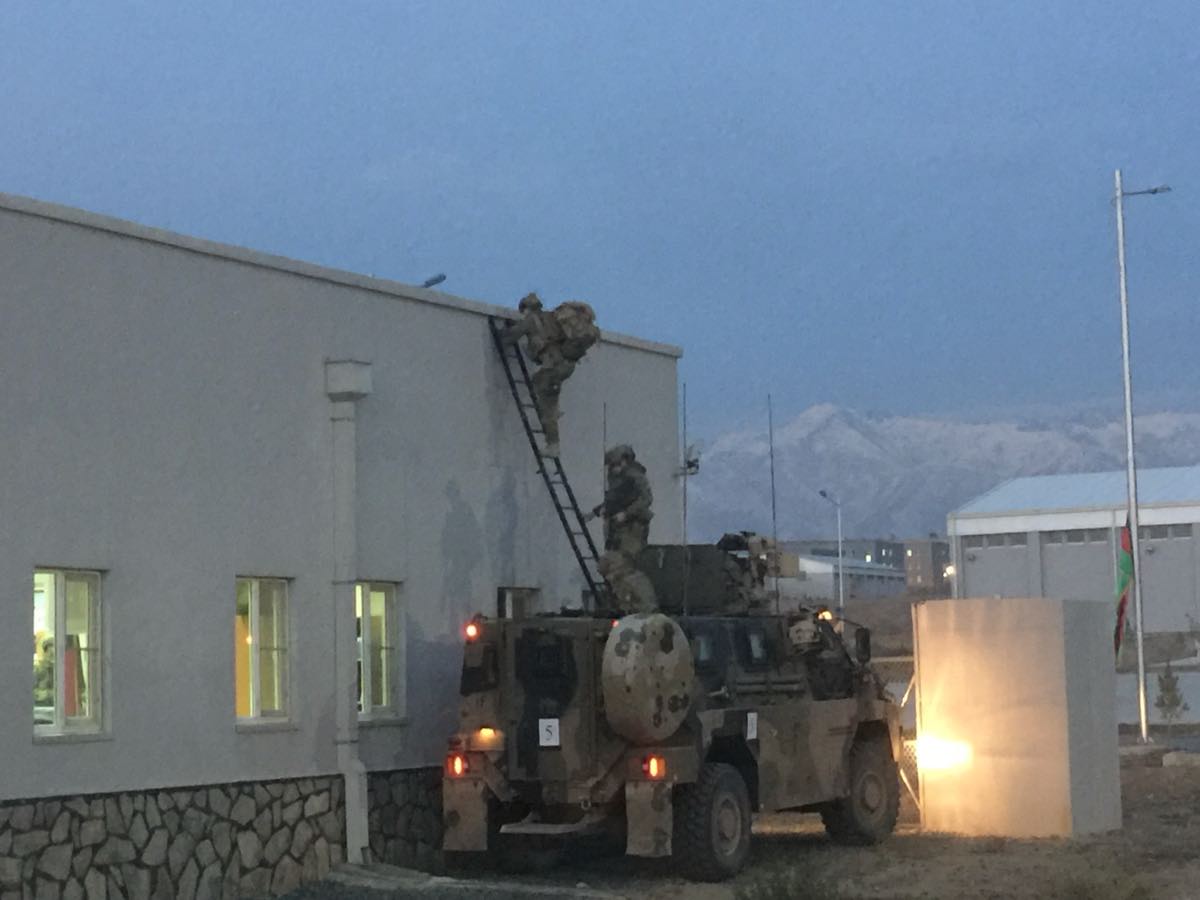 Deployment to Afghanistan with Bravo Company in 2017