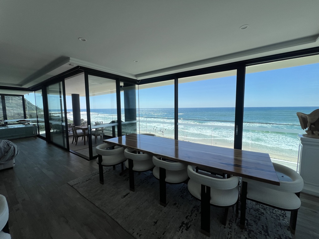 High-End Unit Window Cleaning, Ocean Views
