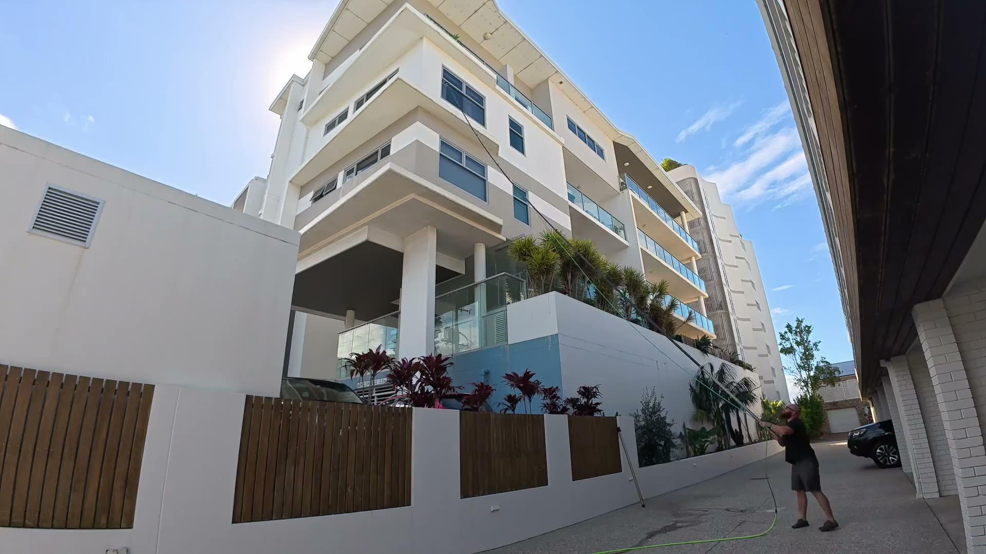 Property maintenance hero - commercial exterior cleaning for strata, retail, hospitality, offices and industrial facilities on the Gold Coast