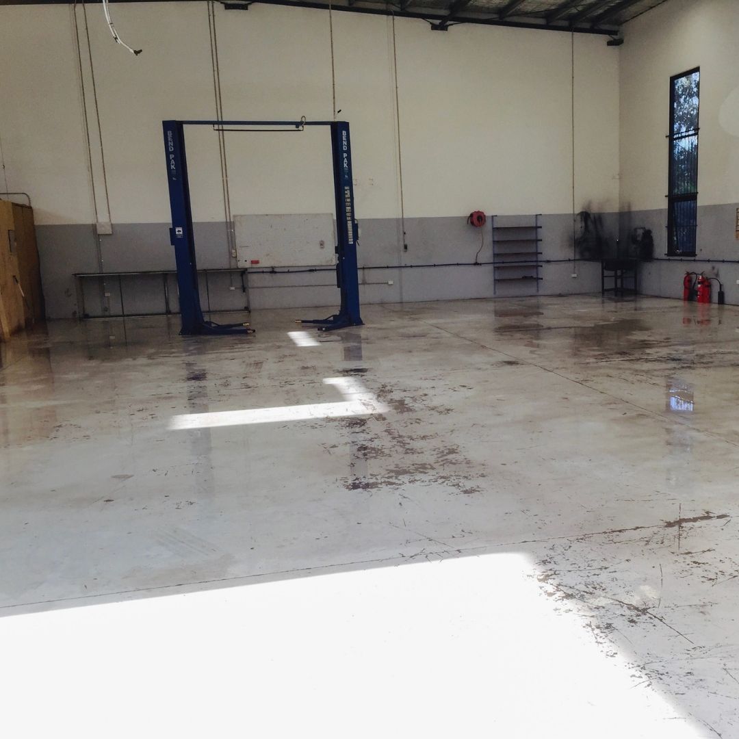 Warehouse and industrial exterior cleaning on the Gold Coast - walls, roller doors, loading docks and hardstand areas