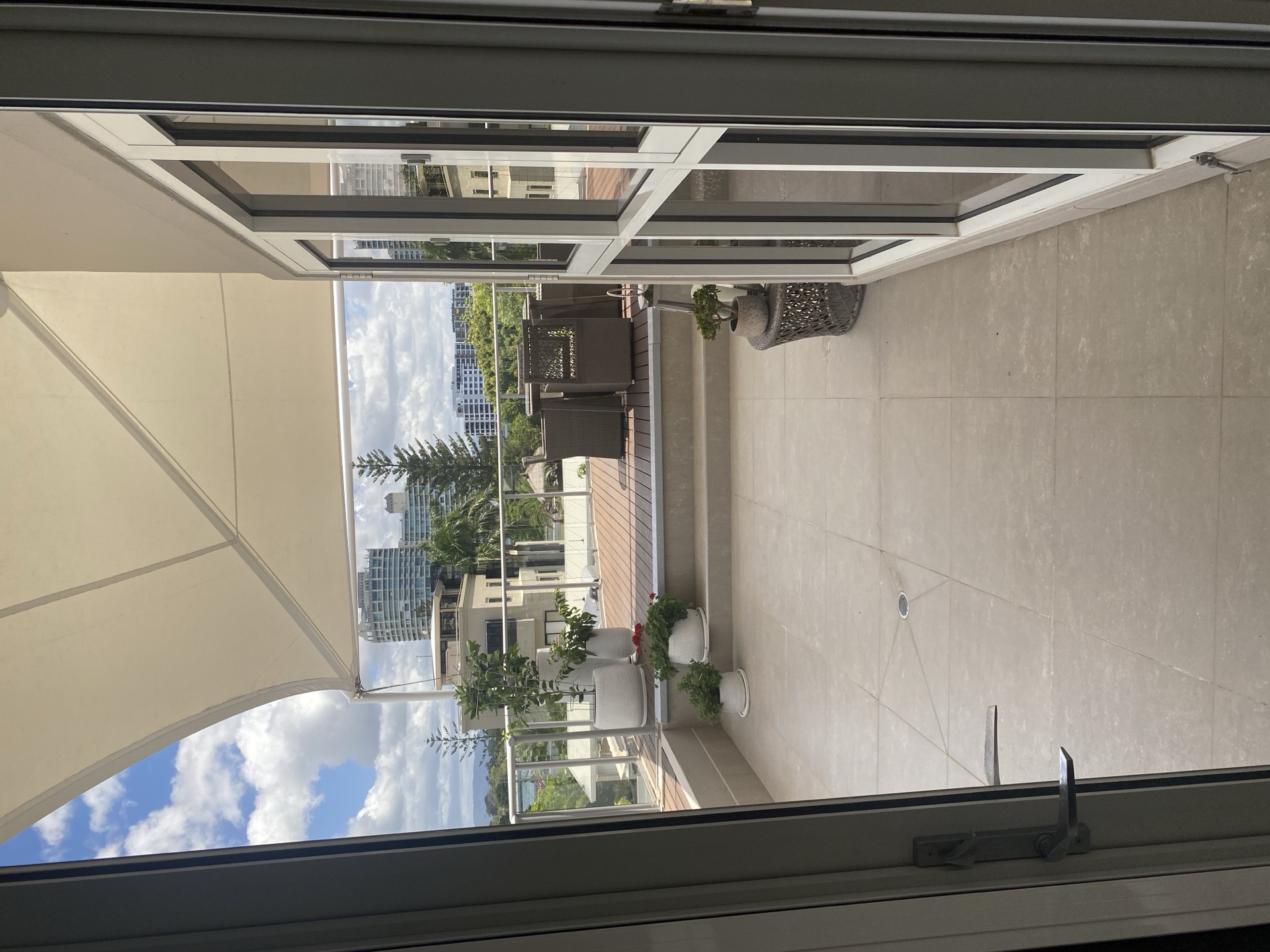 Awning Shade Sail Cleaning - hero section image on live pressure-cleaning-gold-coast/awning-shade-sail-cleaning (sub-service) page