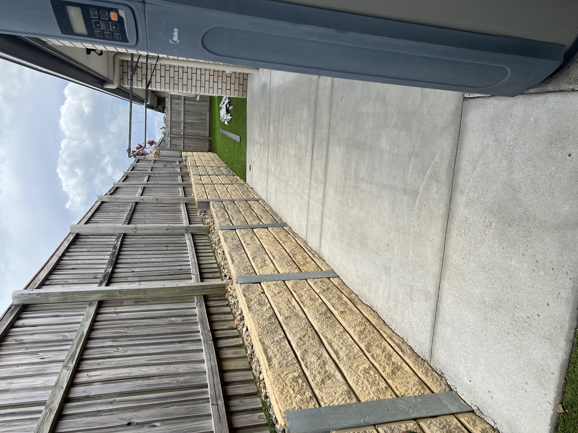 Professional hard surface pressure cleaning on the Gold Coast by Zen Window Cleaning.